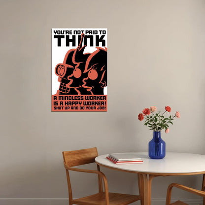 Futurama Cartoon Anime Tv Series Movie Gift Poster Wall Art Print Home Wall Decor - xonomax