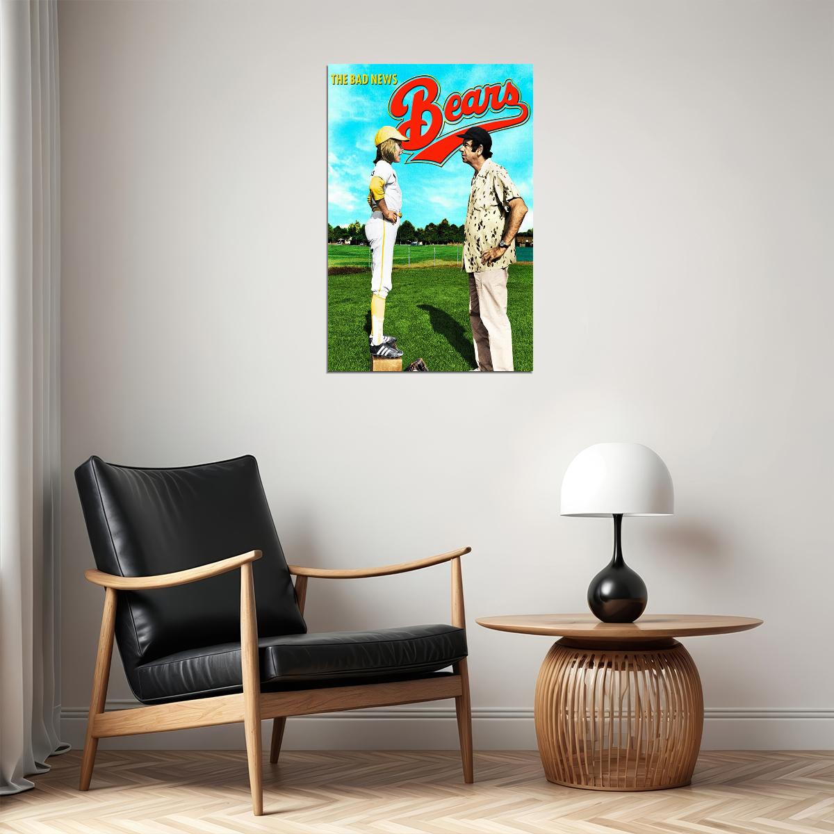 The Bad News Bears Drama Sports Cinema Film Movie Poster Wall Art Print Home Wall Decor - xonomax