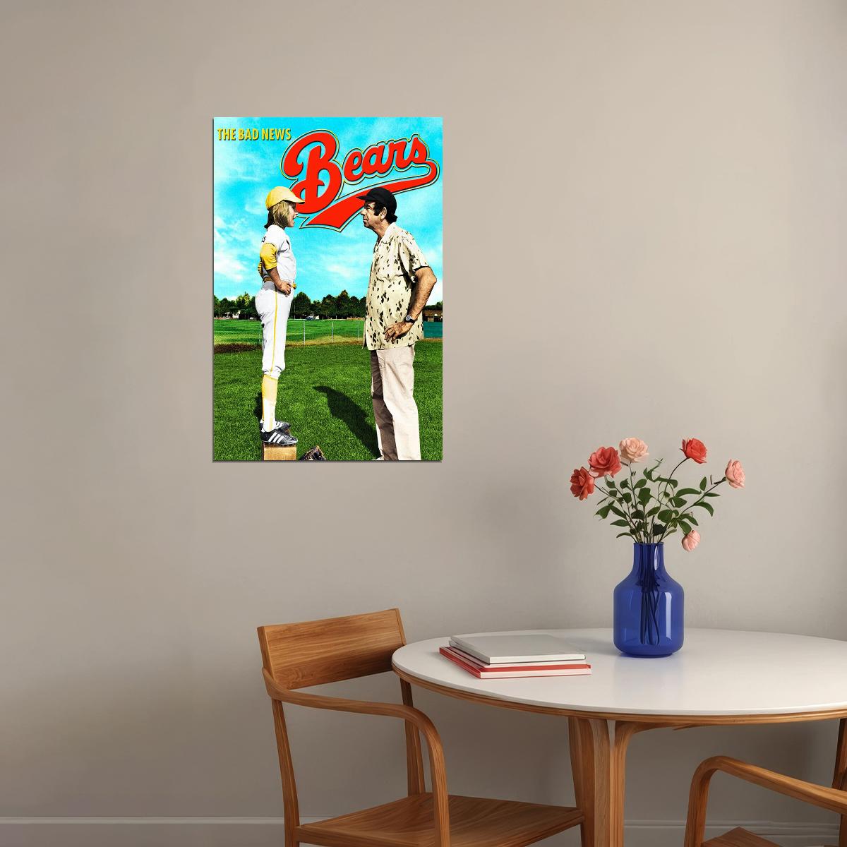 The Bad News Bears Drama Sports Cinema Film Movie Poster Wall Art Print Home Wall Decor - xonomax