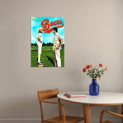 The Bad News Bears Drama Sports Cinema Film Movie Poster Wall Art Print Home Wall Decor - xonomax