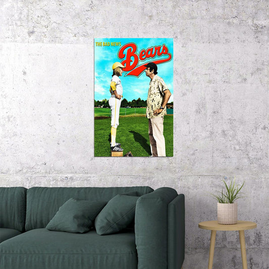 The Bad News Bears Drama Sports Cinema Film Movie Poster Wall Art Print Home Wall Decor - xonomax