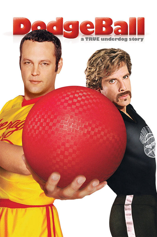 Dodgeball Comedy Sports Cinema Film Movie Actor Poster Wall Art Print Home Wall Decor - xonomax