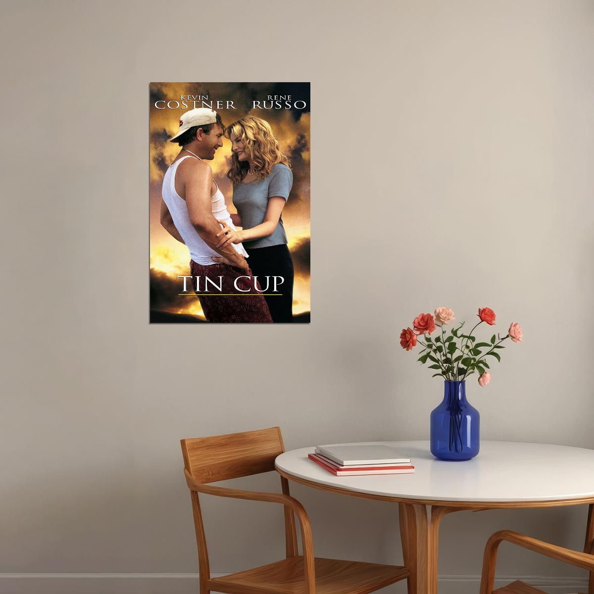 Tin Cup Comedy Romance Sports Cinema Film Movie Poster Wall Art Print Home Wall Decor - xonomax