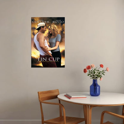 Tin Cup Comedy Romance Sports Cinema Film Movie Poster Wall Art Print Home Wall Decor - xonomax