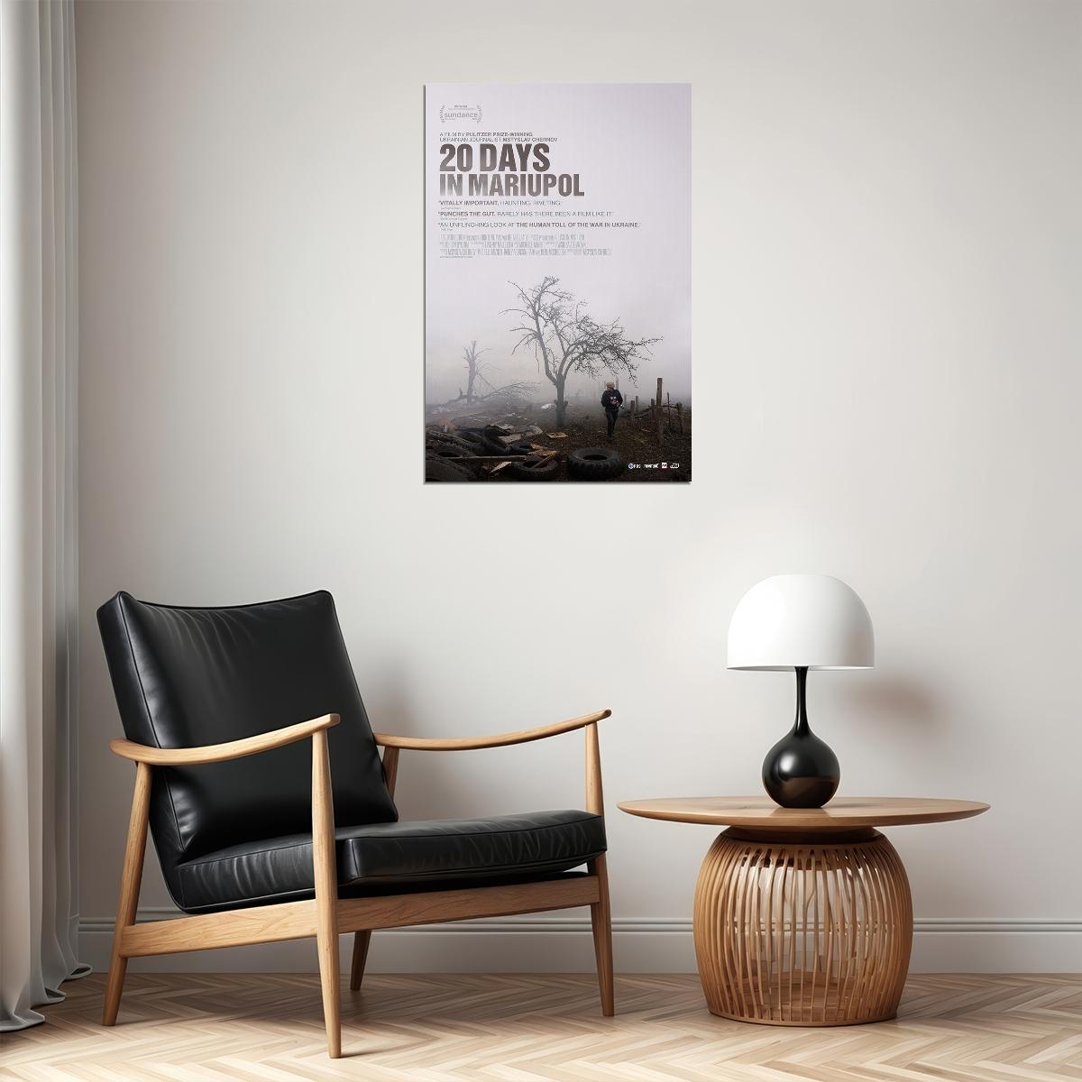 20 Days In Mariupol Documentary War Cinema Film Movie Poster Wall Art Print Home Wall Decor - xonomax