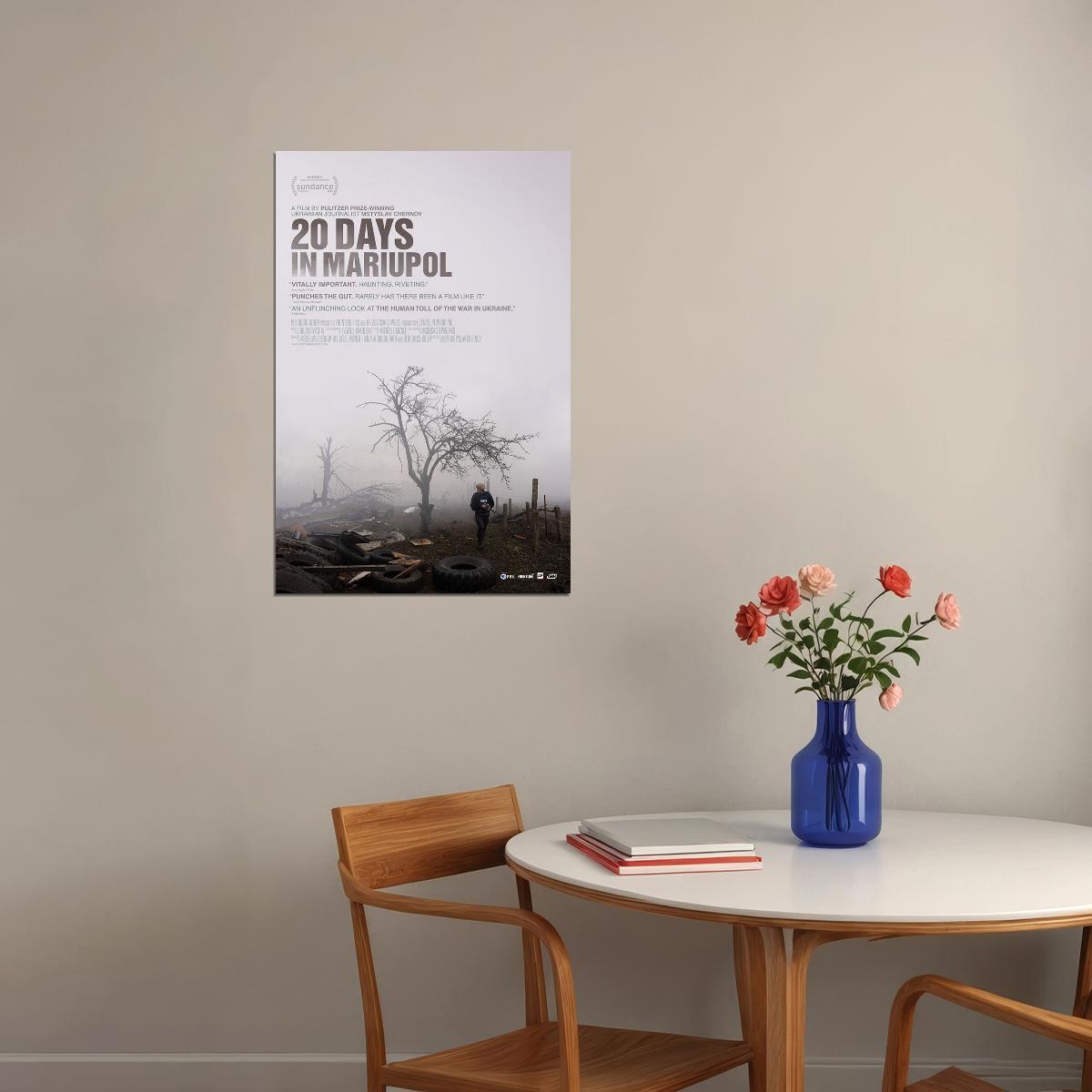 20 Days In Mariupol Documentary War Cinema Film Movie Poster Wall Art Print Home Wall Decor - xonomax