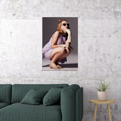 Kiernan Shipka Celebrity American Movie Actor Hot Girl Poster Wall Art Print Home Wall Decor - xonomax