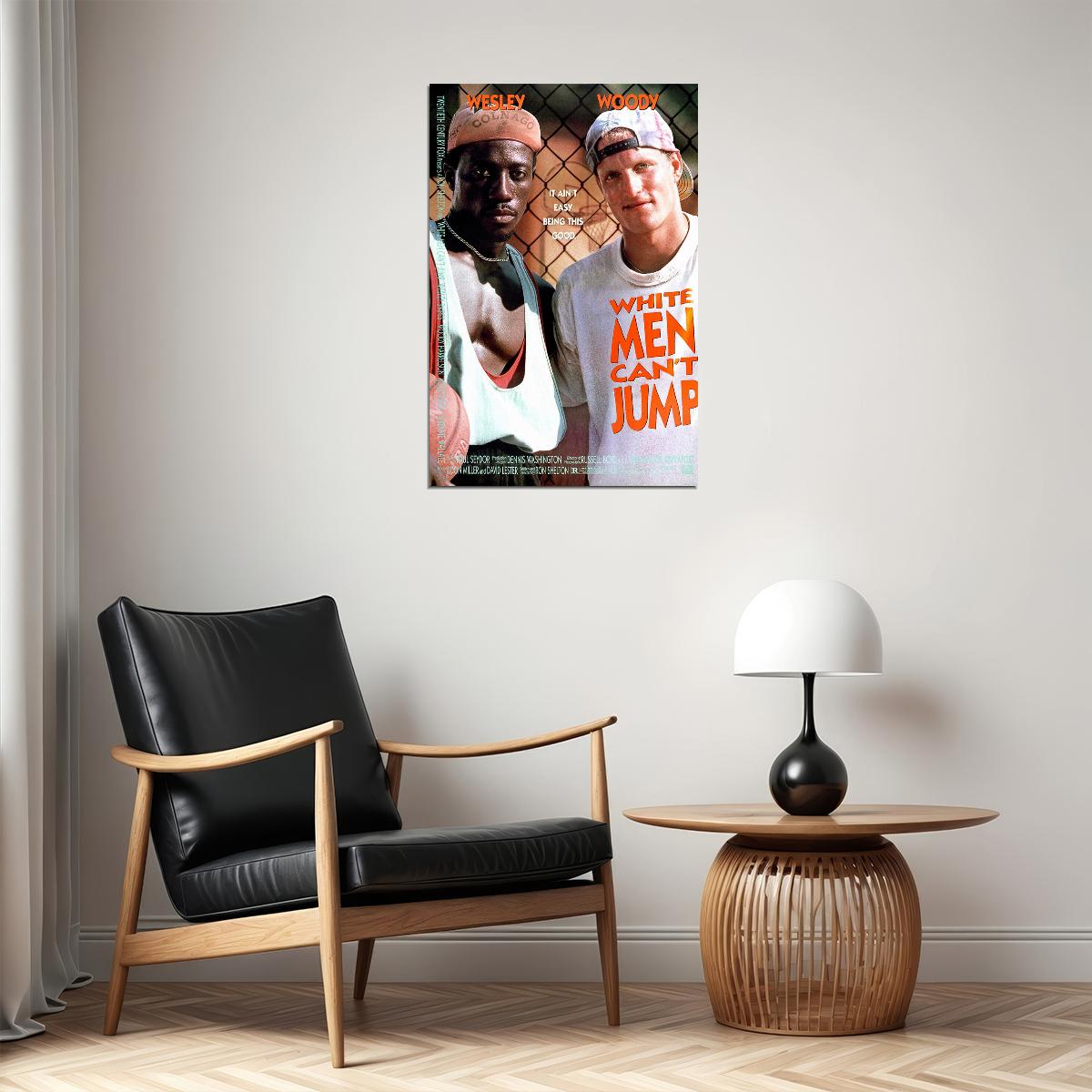 White Men Can't Jump Comedy Sports Cinema Film Poster Wall Art Print Home Wall Decor - xonomax