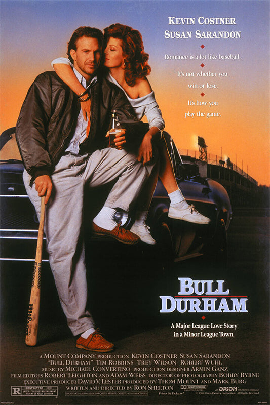 Bull Durham Comedy Romance Sports Cinema Film Movie Poster Wall Art Print Home Wall Decor - xonomax