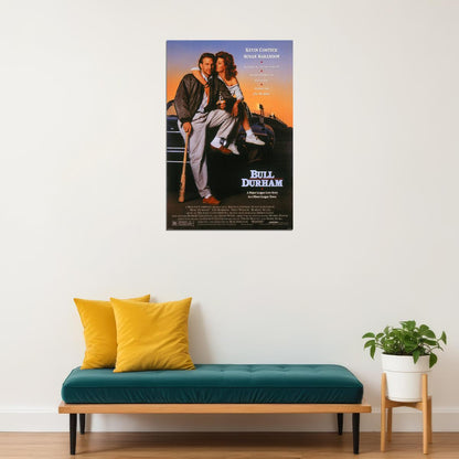 Bull Durham Comedy Romance Sports Cinema Film Movie Poster Wall Art Print Home Wall Decor - xonomax
