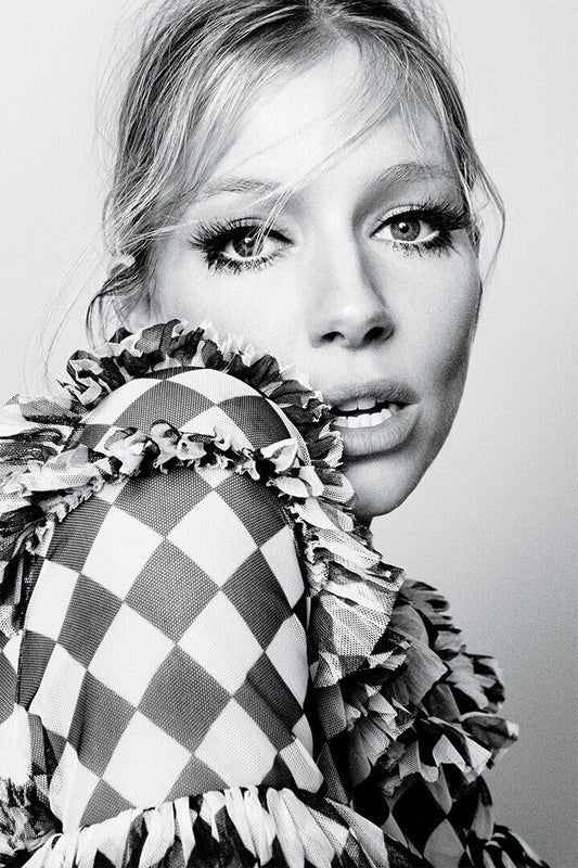 Sienna Miller British Actor Fashion Designer Model Poster Wall Art Print Home Wall Decor - xonomax