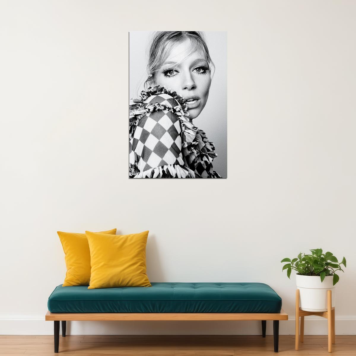 Sienna Miller British Actor Fashion Designer Model Poster Wall Art Print Home Wall Decor - xonomax