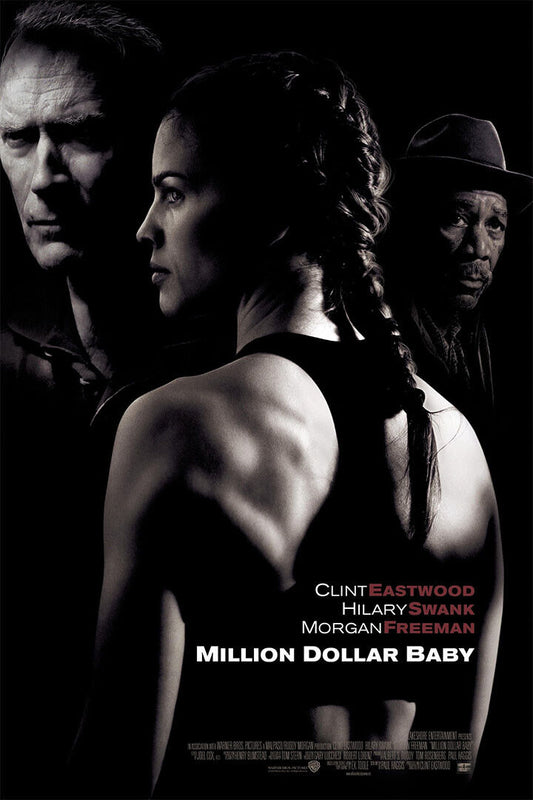 Million Dollar Baby Drama Sports Cinema Film Movie Poster Wall Art Print Home Wall Decor - xonomax
