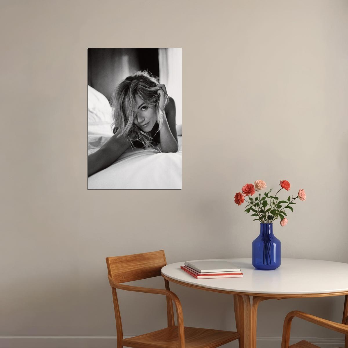 Sienna Miller Celebrity British Actor Hot Woman Model Poster Wall Art Print Home Wall Decor - xonomax
