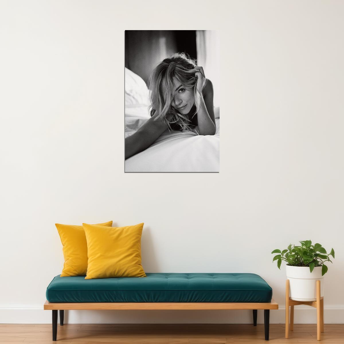 Sienna Miller Celebrity British Actor Hot Woman Model Poster Wall Art Print Home Wall Decor - xonomax