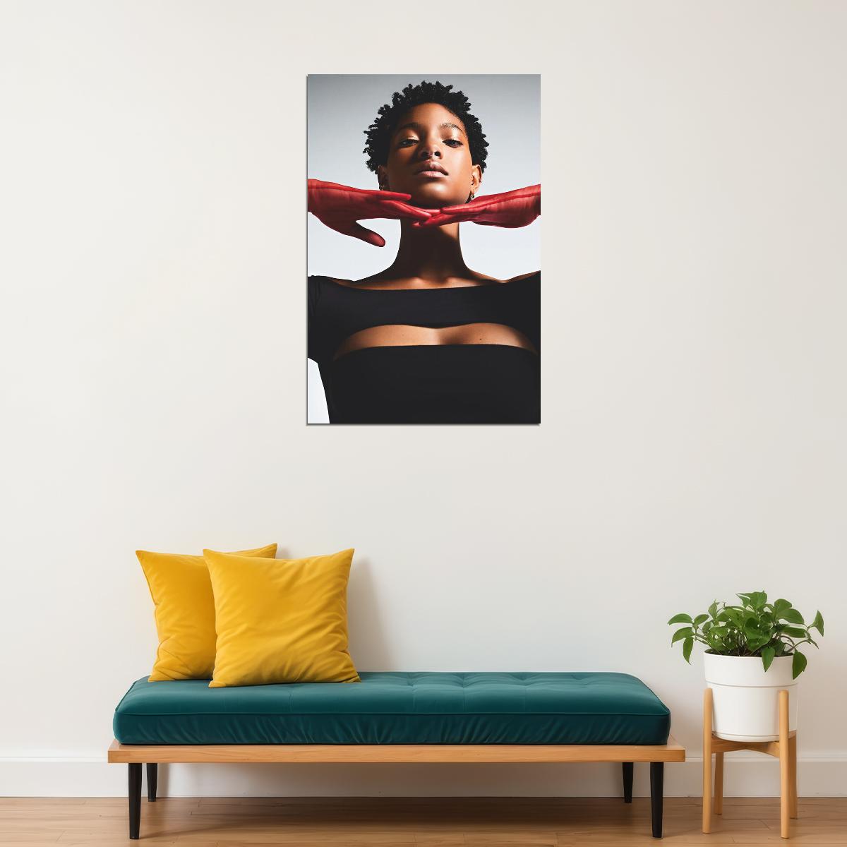 Willow Smith Celebrity American Singer Cinema Actor Poster Wall Art Print Home Wall Decor