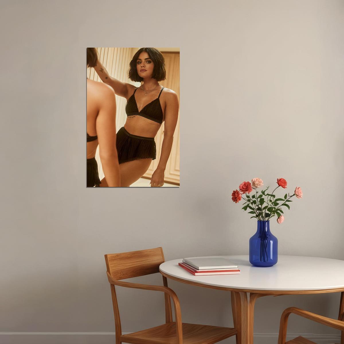 Lucy Hale Celebrity American Movie Actor Singer Poster Wall Art Print Home Wall Decor - xonomax
