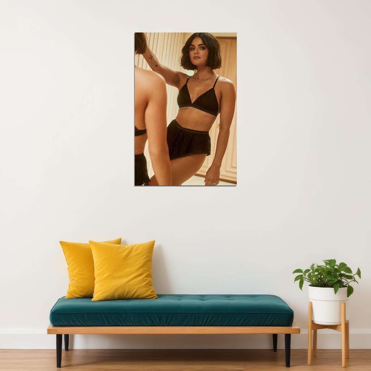 Lucy Hale Celebrity American Movie Actor Singer Poster Wall Art Print Home Wall Decor - xonomax