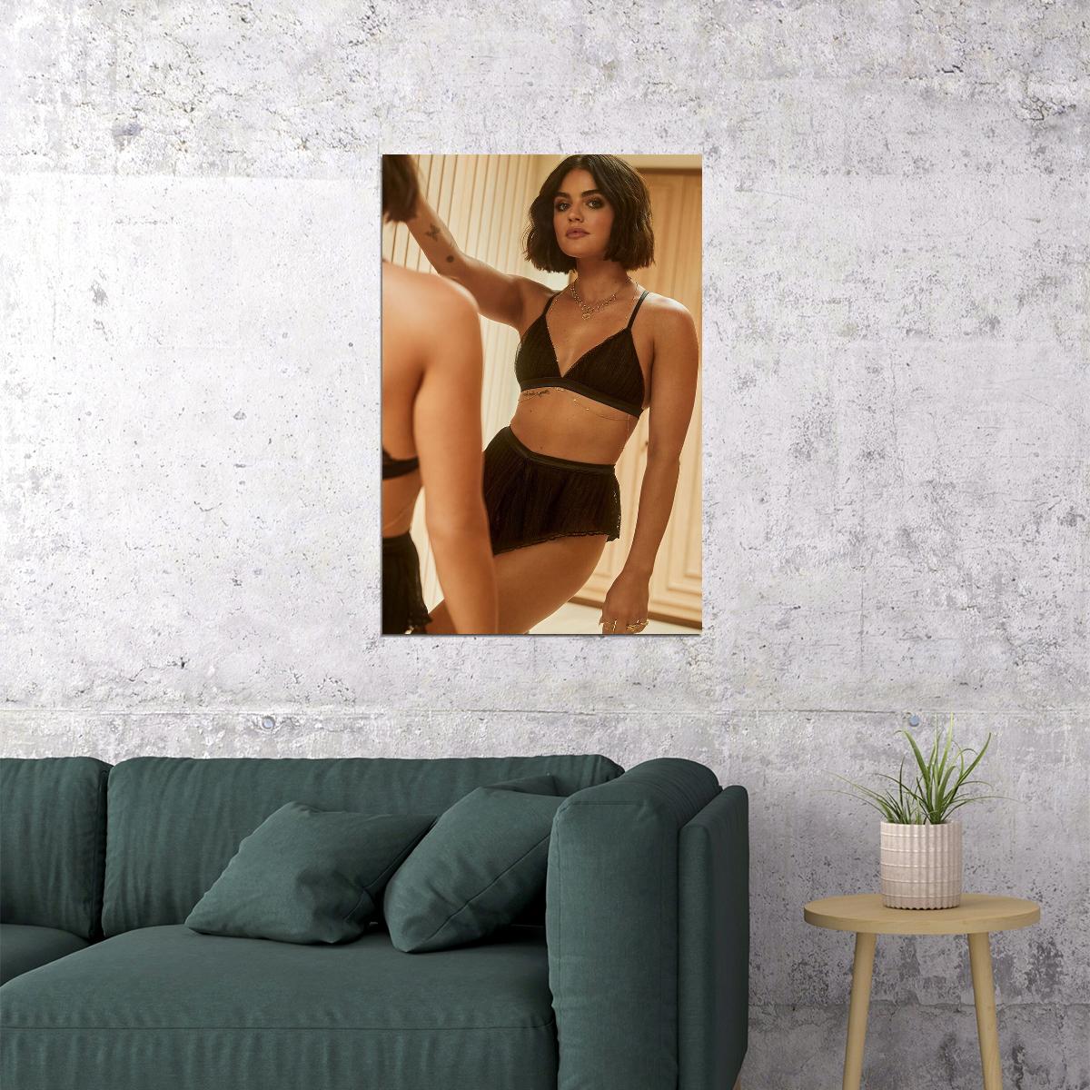 Lucy Hale Celebrity American Movie Actor Singer Poster Wall Art Print Home Wall Decor - xonomax