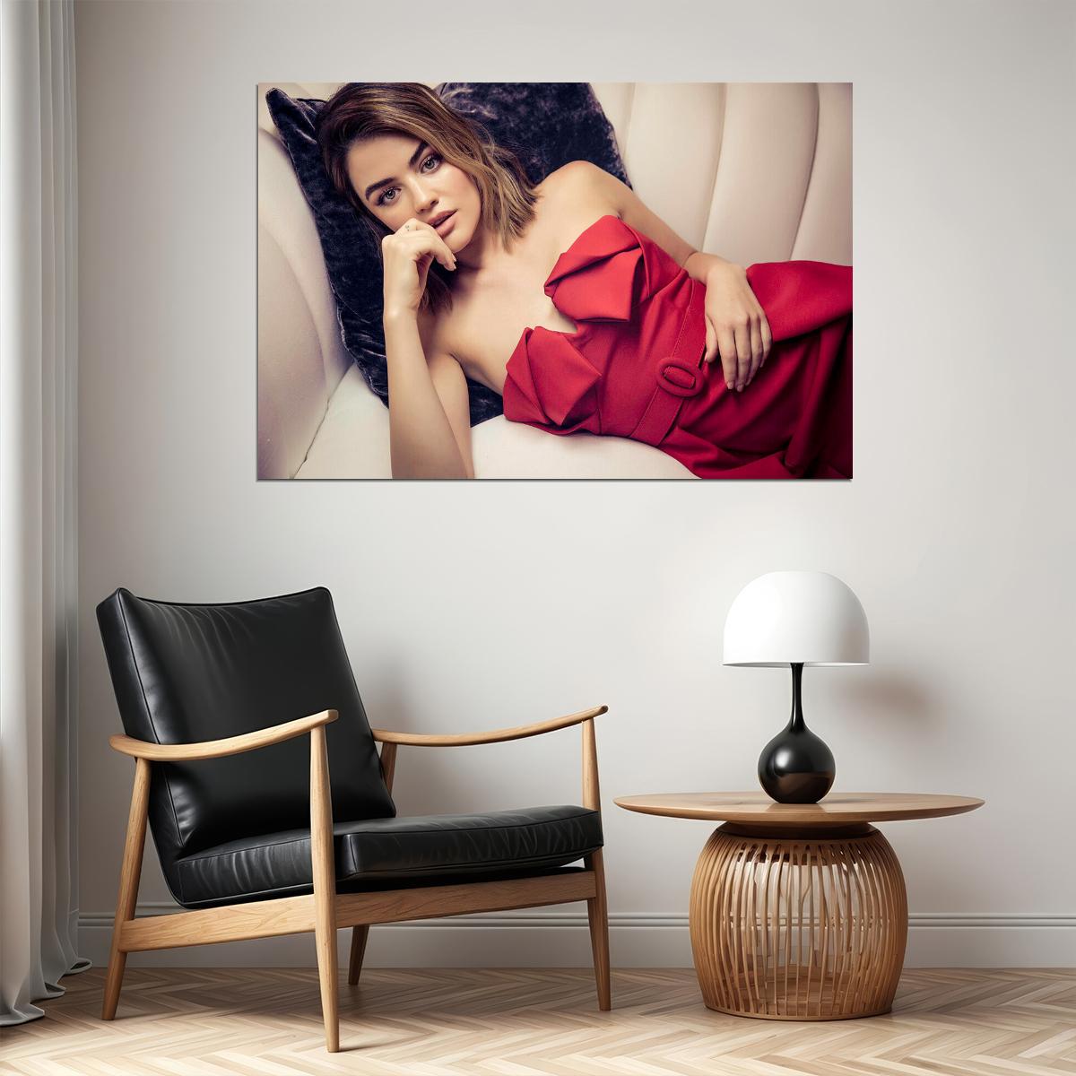 Lucy Hale Celebrity American Movie Actor Musician Poster Wall Art Print Home Wall Decor - xonomax