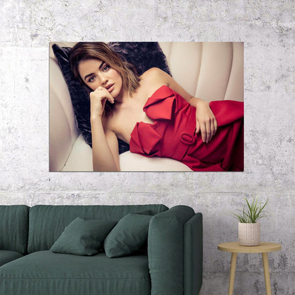 Lucy Hale Celebrity American Movie Actor Musician Poster Wall Art Print Home Wall Decor - xonomax