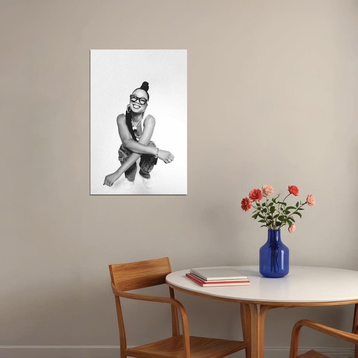 Storm Reid Celebrity American Cinema Actor Young Actress Poster Wall Art Print Home Wall Decor - xonomax
