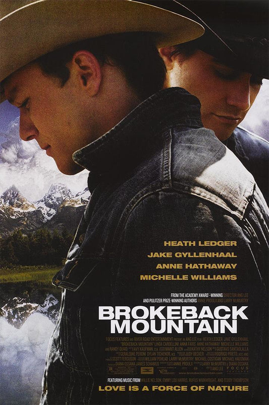 Brokeback Mountain Romance Drama Movie Cinema Gift Poster Wall Art Print Home Wall Decor - xonomax
