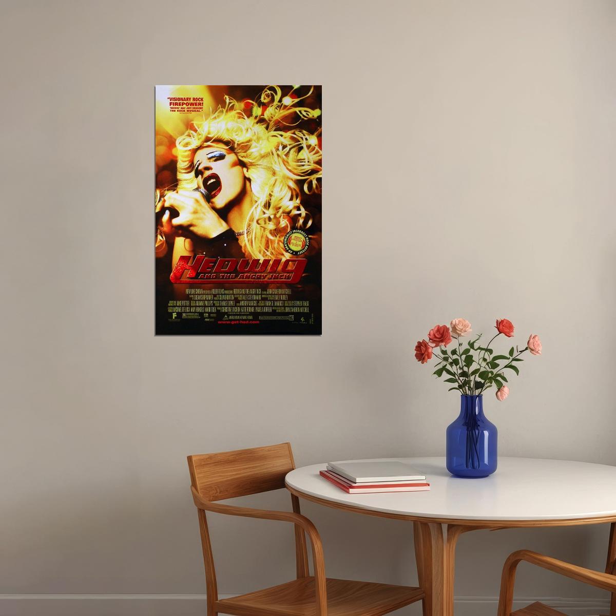 Hedwig And The Angry Inch Comedy Drama Musical Movie Poster Wall Art Print Home Wall Decor - xonomax