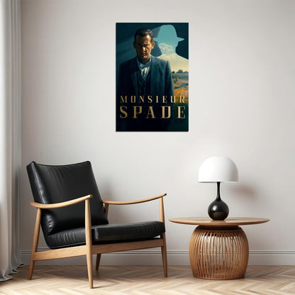 Monsieur Spade Crime Thriller Tv Series Poster Wall Art Print Home Wall Decor - xonomax