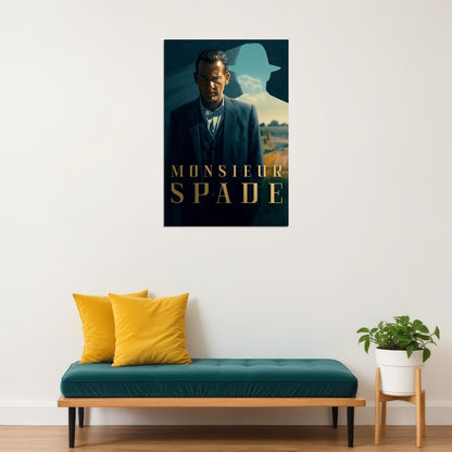 Monsieur Spade Crime Thriller Tv Series Poster Wall Art Print Home Wall Decor - xonomax