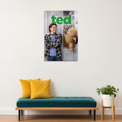 Ted Comedy Sitcom Tv Series Movie Gift Poster Wall Art Print Home Wall Decor - xonomax