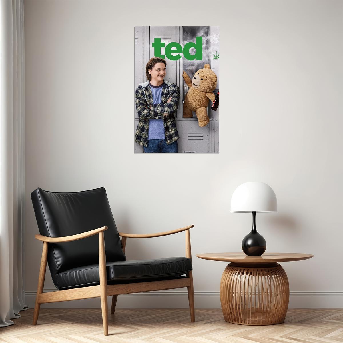 Ted Comedy Sitcom Tv Series Movie Gift Poster Wall Art Print Home Wall Decor - xonomax