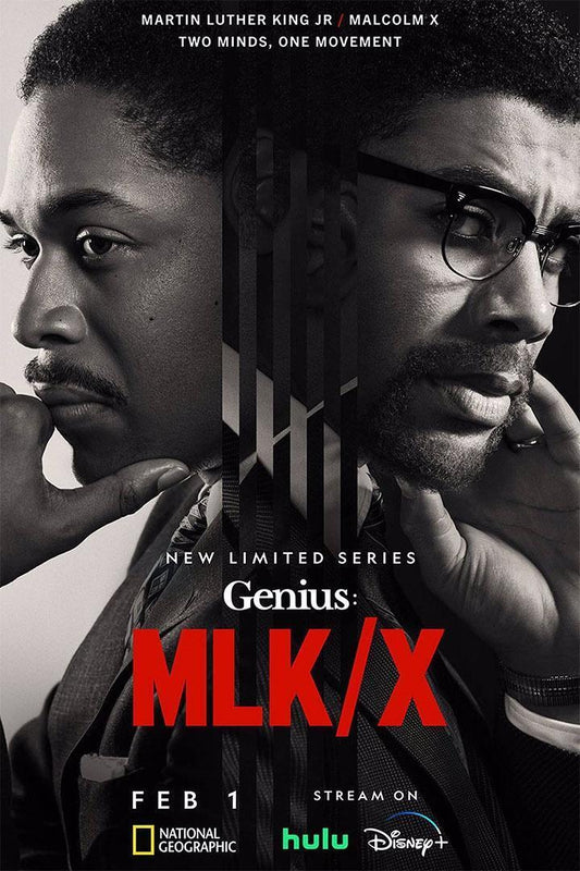Genius Mlk X Biography History Tv Series Movie Poster Wall Art Print Home Wall Decor - xonomax
