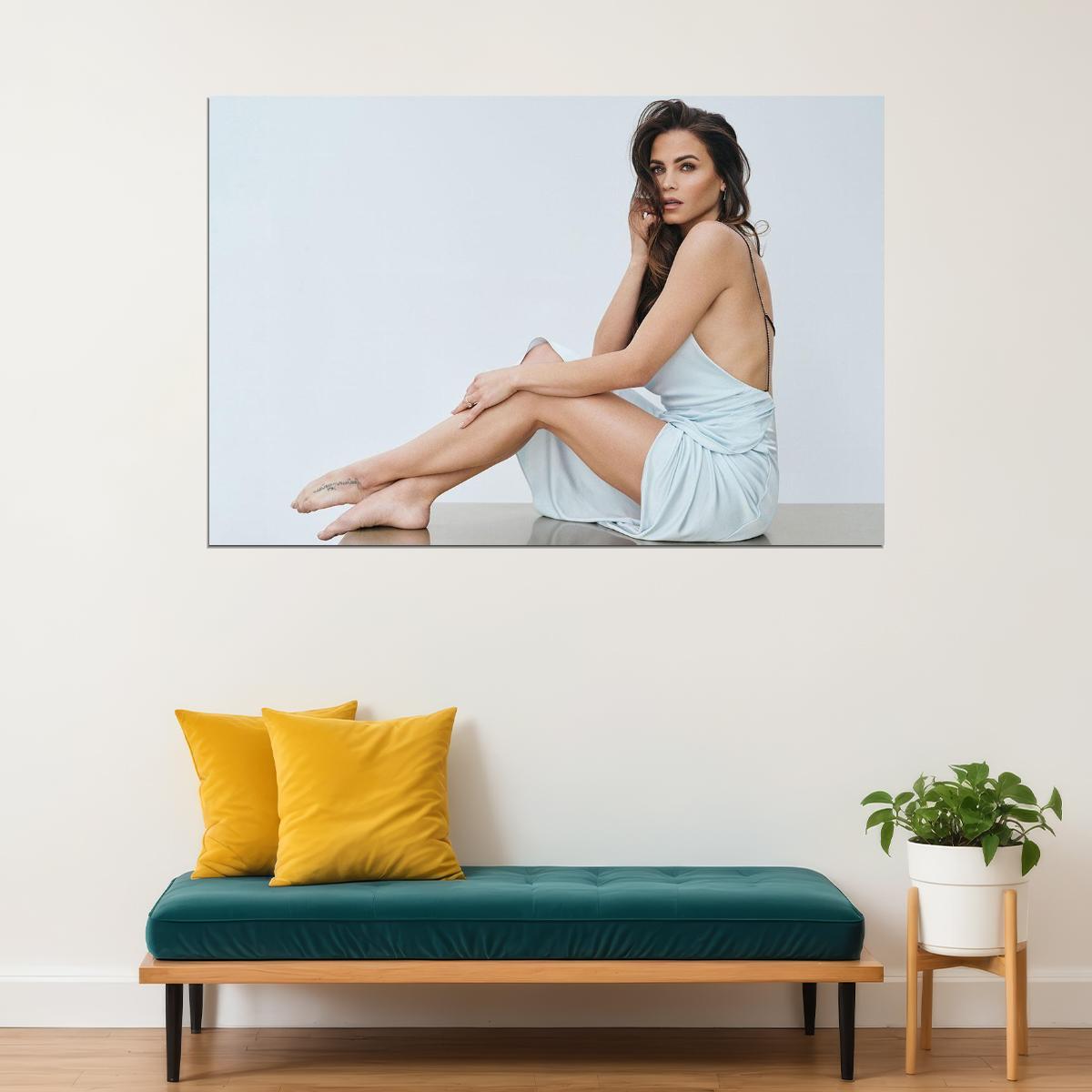 Jenna Dewan Celebrity American Movie Actor Woman Dancer Poster Wall Art Print Home Wall Decor