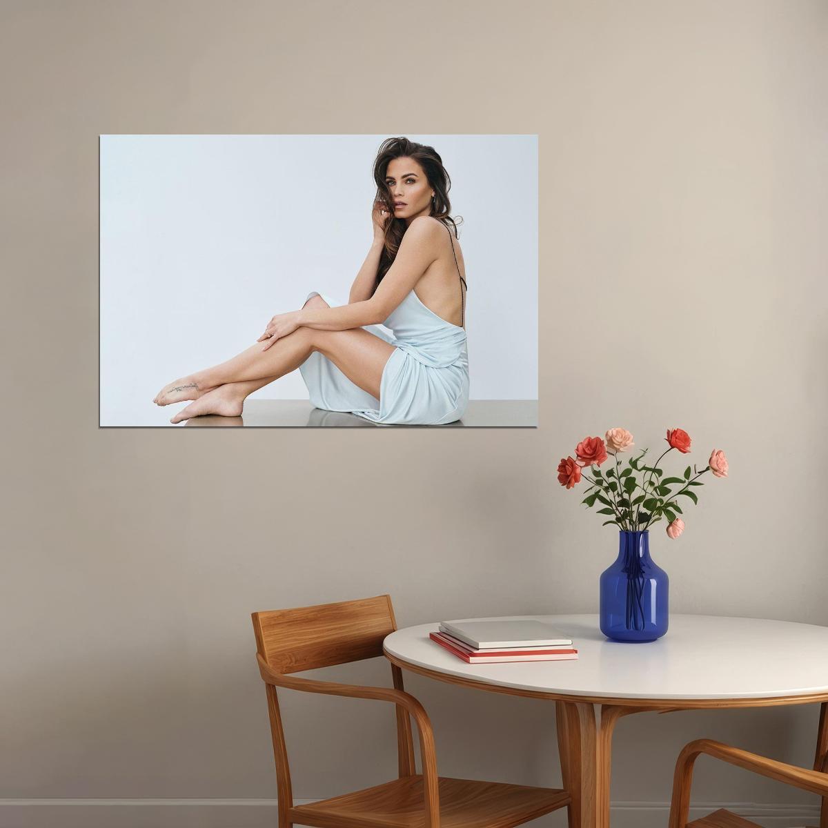 Jenna Dewan Celebrity American Movie Actor Woman Dancer Poster Wall Art Print Home Wall Decor