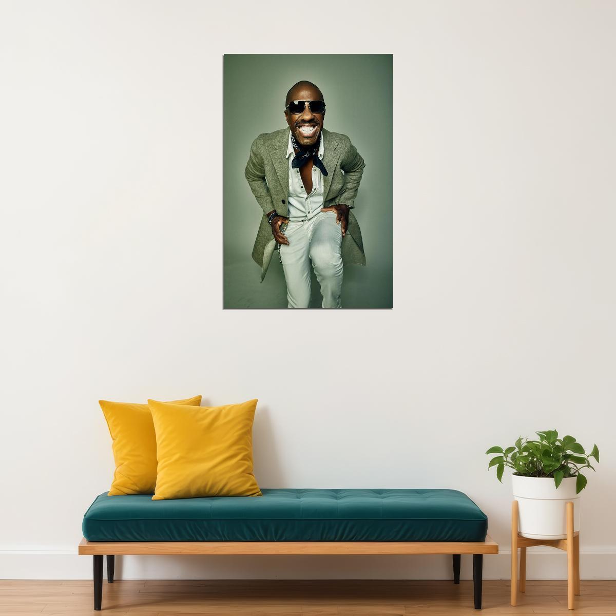 Jb Smoove Celebrity American Cinema Actor Man Artist Poster Wall Art Print Home Wall Decor