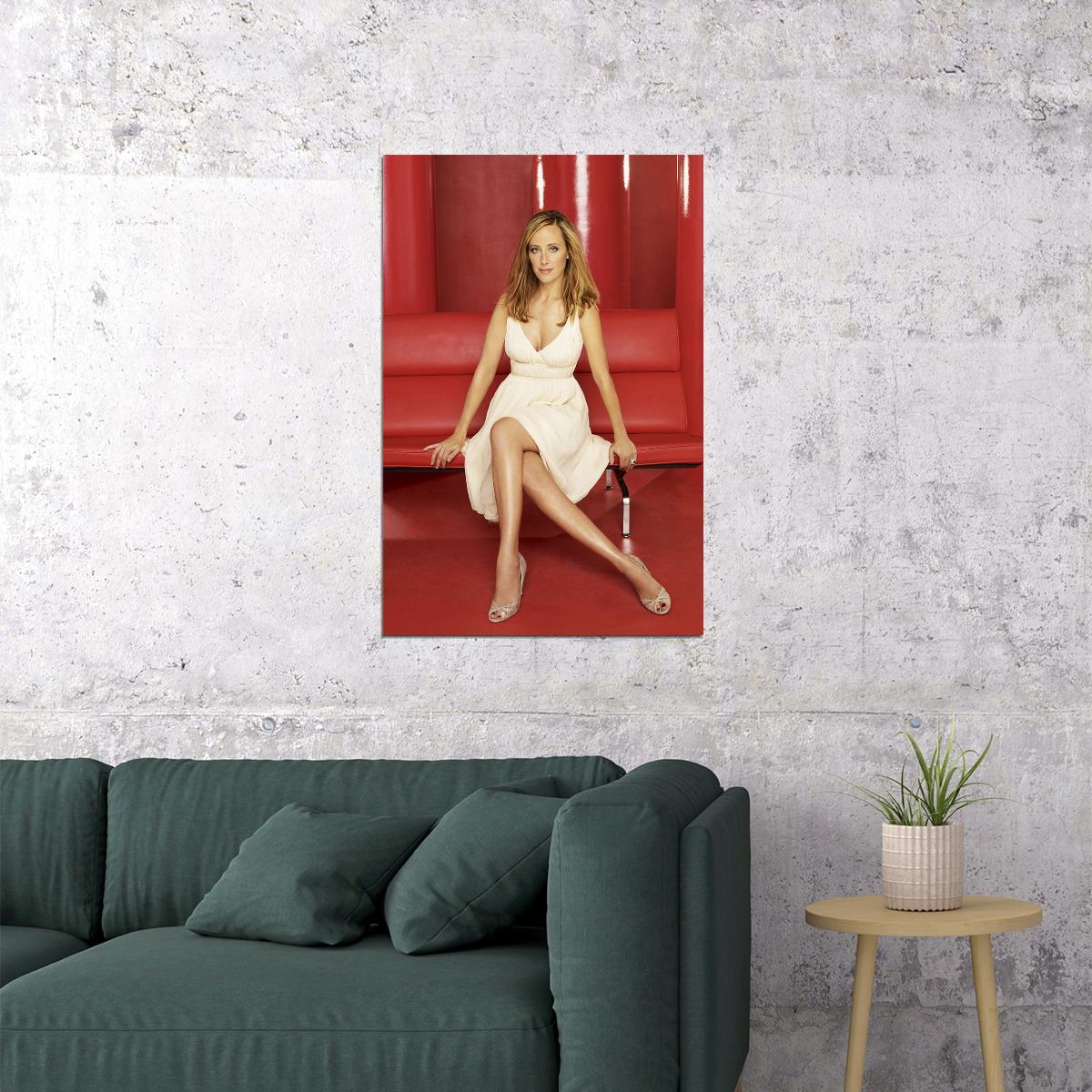 Kim Raver Celebrity American Cinema Actor Woman Artist Poster Wall Art Print Home Wall Decor - xonomax