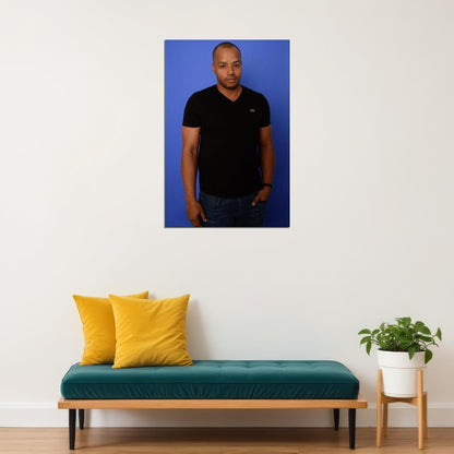 Donald Faison American Movie Actor Comedian Artist Poster Wall Art Print Home Wall Decor - xonomax