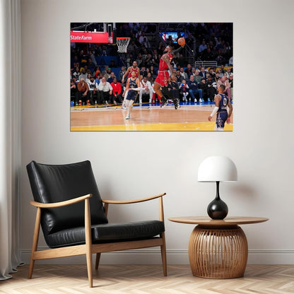 Lebron James American Basketball Player Stars Match Poster Wall Art Print Home Wall Decor - xonomax