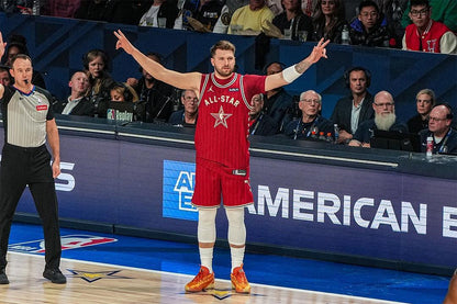 Luka Doncic Slovenian Basketball Player Stars Match Poster Wall Art Print Home Wall Decor - xonomax