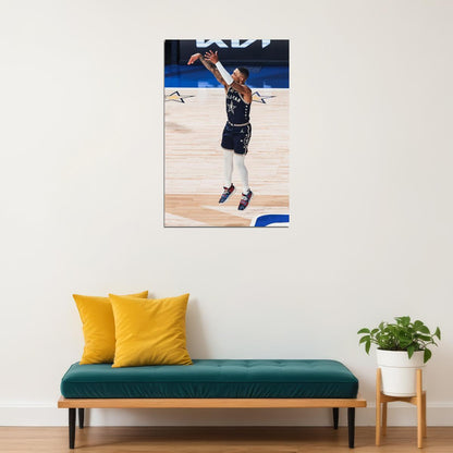 Damian Lillard American Basketball Player Stars Poster Wall Art Print Home Wall Decor - xonomax