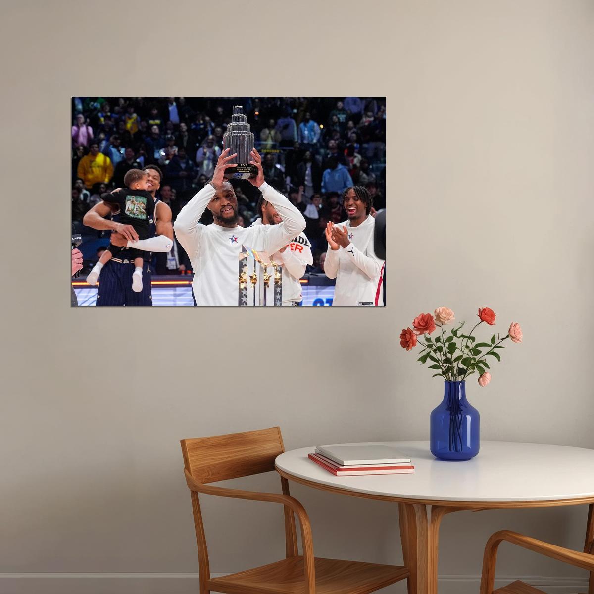Damian Lillard American Basketball Athlete Match Poster Wall Art Print Home Wall Decor - xonomax