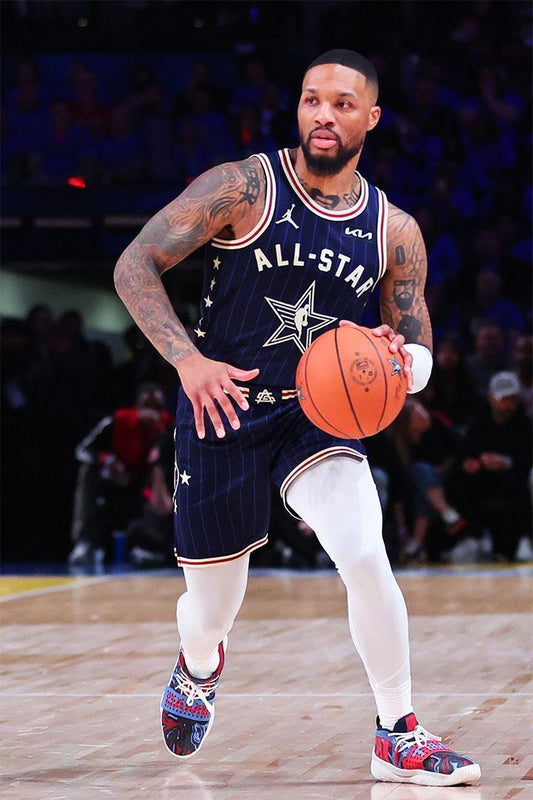 Damian Lillard American Basketball Player Stars Match Poster Wall Art Print Home Wall Decor - xonomax