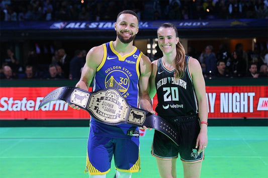 Stephen Curry And Sabrina Ionescu Basketball Players Sport Poster Wall Art Print Home Wall Decor - xonomax