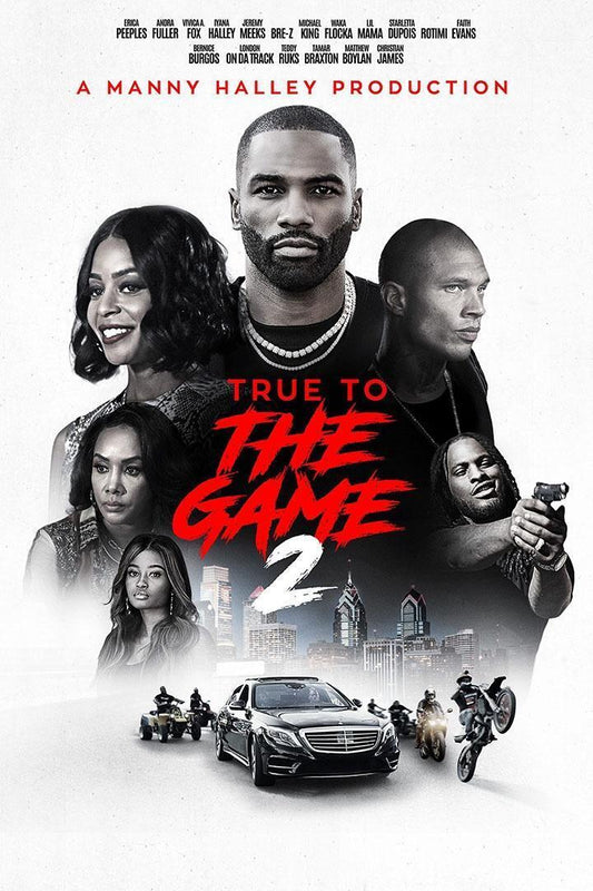 True To The Game 2 Crime Thriller Movie Cinema Film Poster Wall Art Print Home Wall Decor