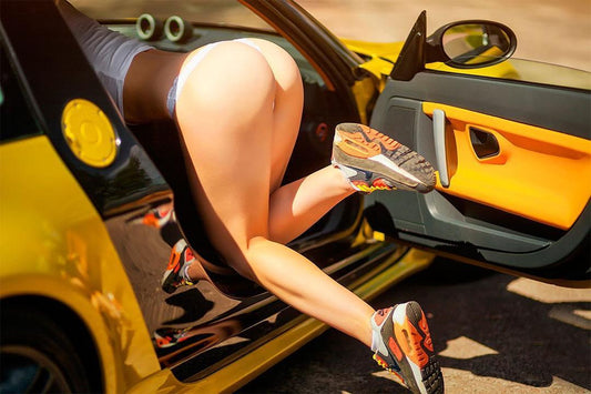 Sexy Hot Girl Supercar Model Girl Beauty Woman Poster Wall Art Print Home Wall Decor - xonomax