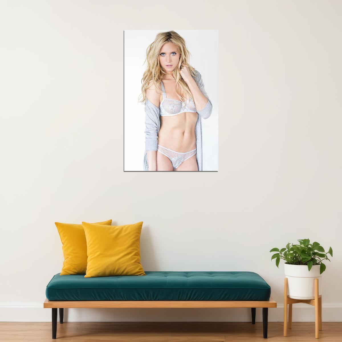Brittany Snow Celebrity American Actor Beauty Woman Poster Wall Art Print Home Wall Decor - xonomax