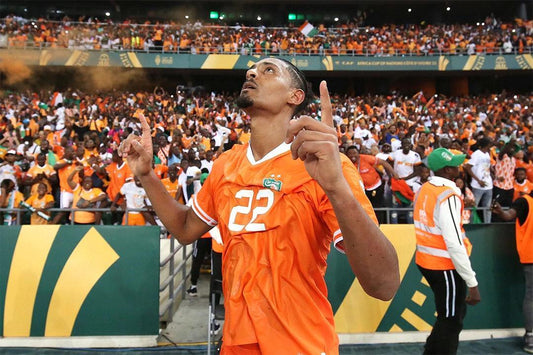 Sebastien Haller Ivory Coast Athlete Africa Champions Poster Wall Art Print Home Wall Decor - xonomax