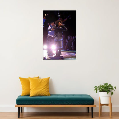 Ludacris Music Show Kansas City Chiefs Celebration Poster Wall Art Print Home Wall Decor - xonomax