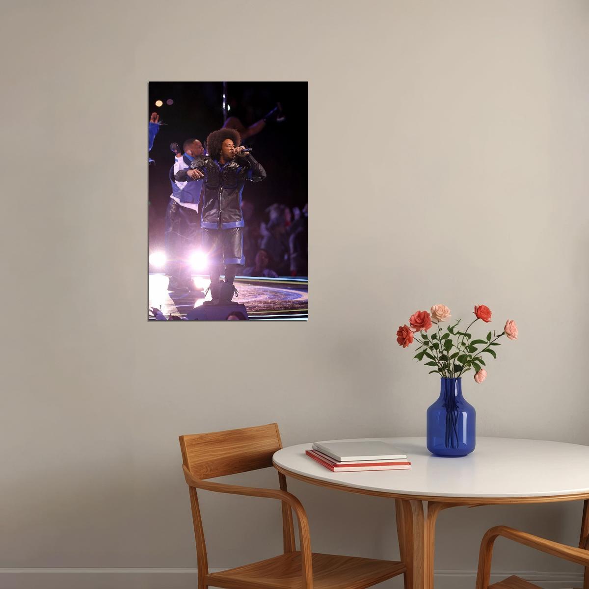 Ludacris Music Show Kansas City Chiefs Celebration Poster Wall Art Print Home Wall Decor - xonomax